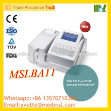MSLBA11 Factory Price Полуавтоматический биохимический анализатор, изготовленный в Китае